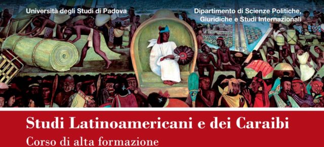 Estudios Latinoamericanos y del Caribe (Università di Padova): preinscripción hasta el 30/3