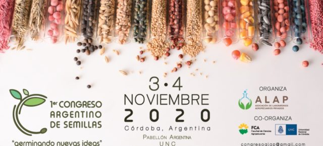 CONGRESO ARGENTINO DE SEMILLAS  Córdoba  3 y 4 de noviembre 2020