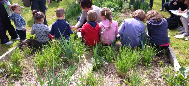 La primavera fue festejada en el «Parque del Appia Antica» con muchas actividades creativas.