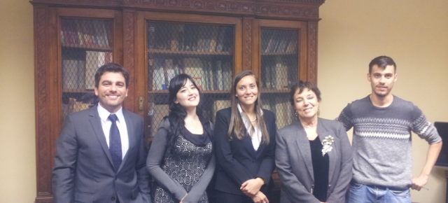 Reunión de coordinadores de la RCAI en la Embajada Argentina con Alit Fasce, de B.AR Europe (Bioeconomy Argentinian Program for Europe)