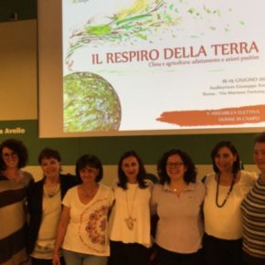 Asamblea de “Donne in Campo” de la Confederación Italiana de la Agricultura.  Roma 18 y 19 de junio 2018