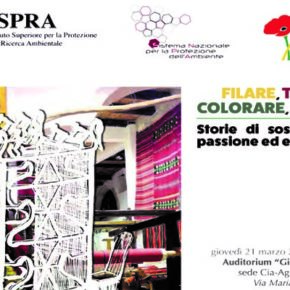 Fibras y colores que hacen bien al ambiente.  El 21 de marzo se presentó en Roma el estudio conjunto ISPRA-Donne in Campo de la Confederación Italiana de la Agricultura