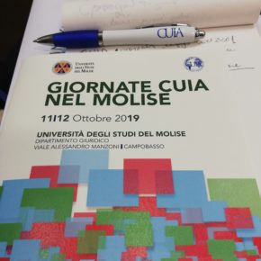 JORNADAS CUIA 2019 UNIVERSIDAD DEL MOLISE