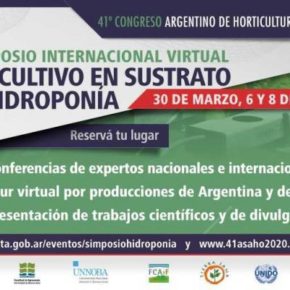 Simposio Internacional Virtual de Cultivo en sustrato e hidroponía