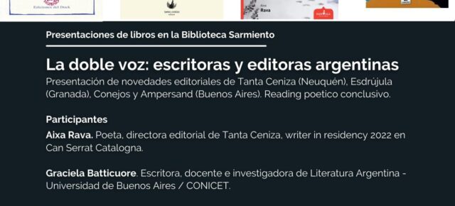 La doble voz: escritoras y editoras argentinas en la Casa Argentina en Roma